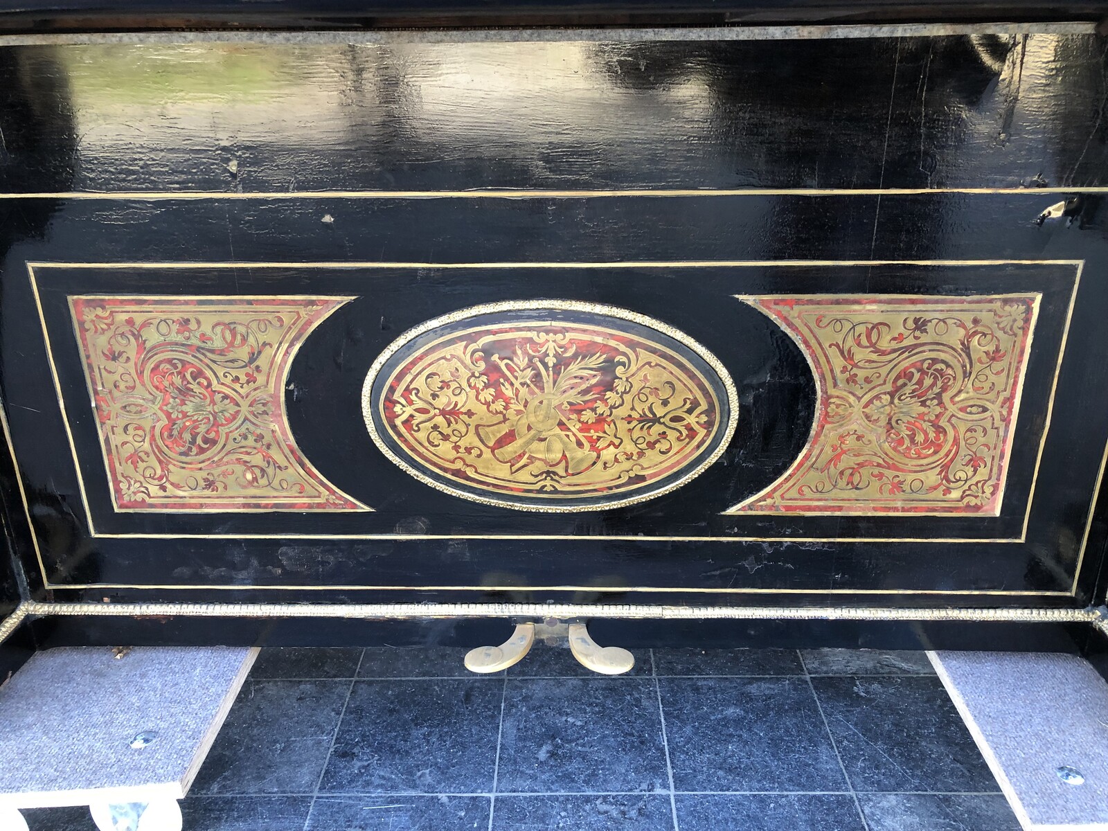 Napoleon III Piano with Boulle marquetry