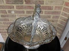 Napoleon III style Centerpiece  in silver 1890