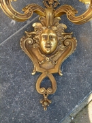 Regénce style A pair gilded bronze appliques 