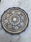 style Russian plate 448grams in silver 800/1000, Russia 1900