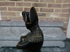 Sculpture of Napoleon in patinated bronze, France 1880