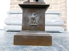 Sculpture of Napoleon in patinated bronze, France 1880