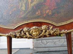 Transition style  F.Linke signed Displaycabinet  in satinwood and gilded bronzes, France 1890