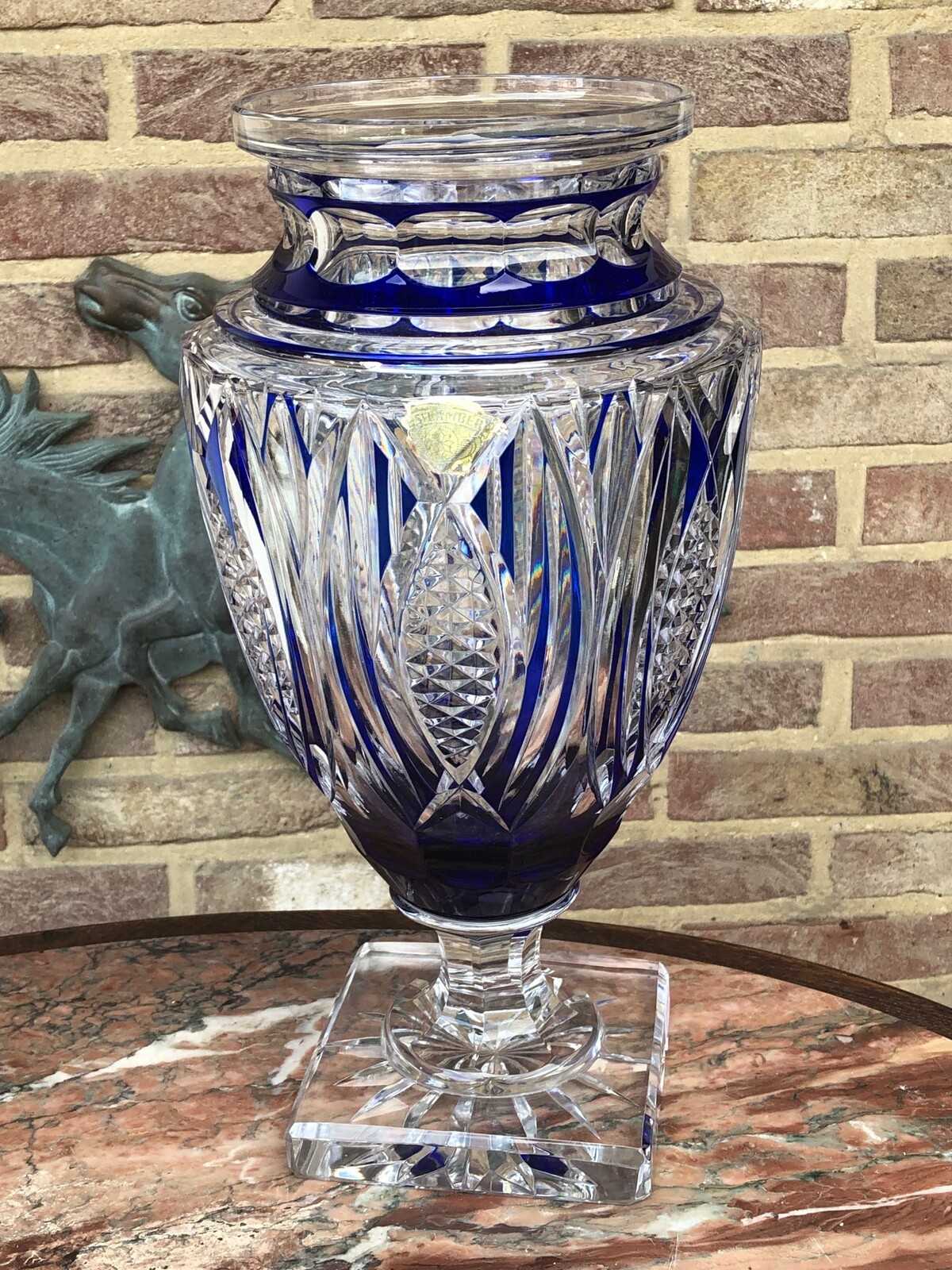 Val Saint Lambert VSL vase