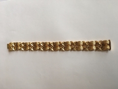 style Yellow golden bracelet 18kt  in 18kt yellow gold 1970