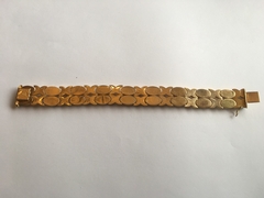 style Yellow golden bracelet 18kt  in 18kt yellow gold 1970