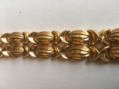 style Yellow golden bracelet 18kt  in 18kt yellow gold 1970