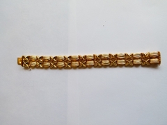 style Yellow golden bracelet 18kt  in 18kt yellow gold 1970