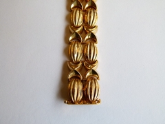 style Yellow golden bracelet 18kt  in 18kt yellow gold 1970