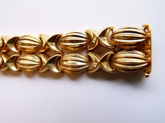 style Yellow golden bracelet 18kt  in 18kt yellow gold 1970